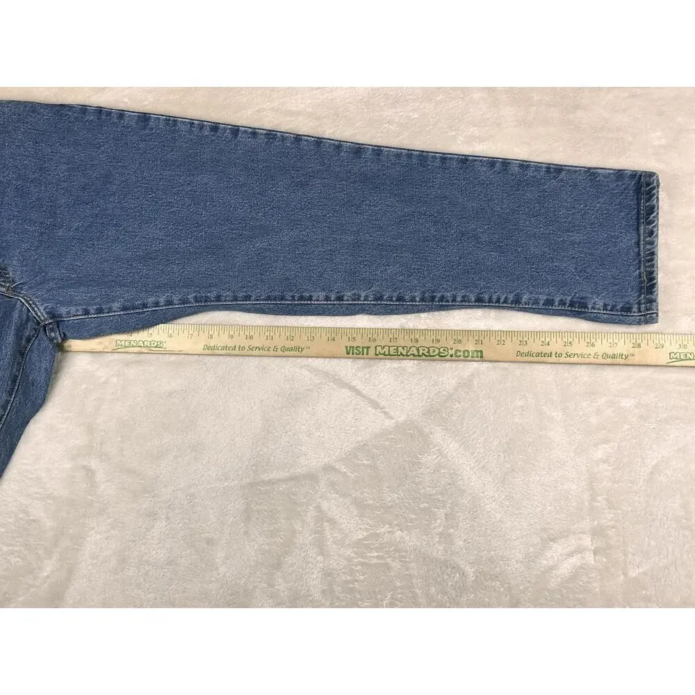Women’s Levis 550 Jeans Classic Relaxed Fit Misses Size 10 Long Y2K Vtg 30”